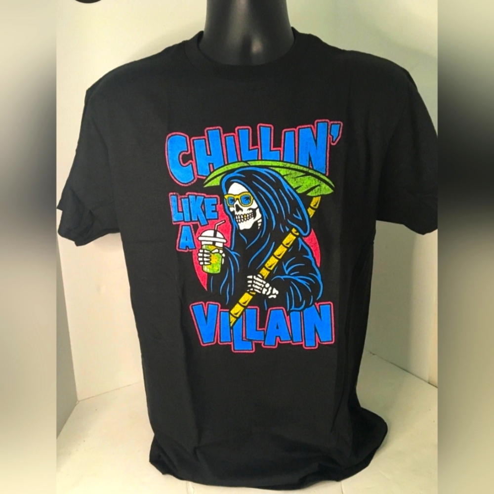 Chillin' Like a Villain Graphic Tee Mens
